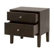Essentials For Living Highland 2-Drawer Nightstand ~ Dutch Brown Oak