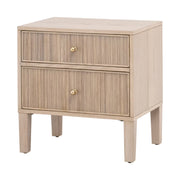 Essentials For Living Highland 2-Drawer Nightstand ~ Natural Oak