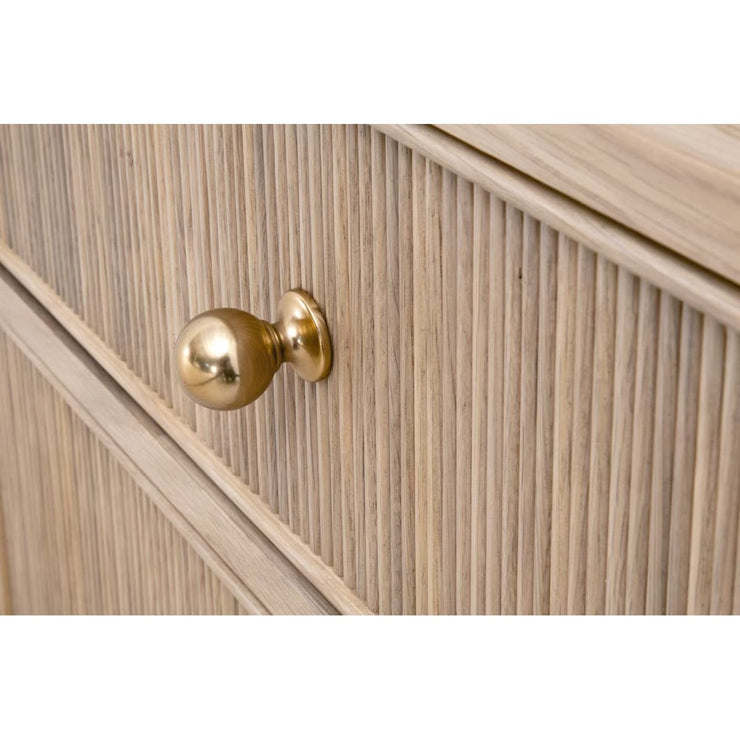 Essentials For Living Highland 2-Drawer Nightstand ~ Natural Oak
