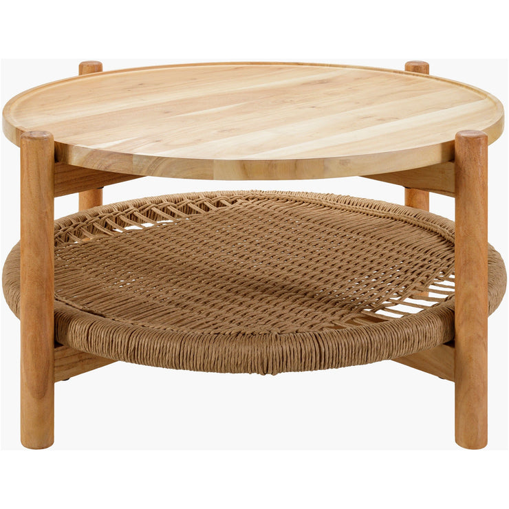 Surya Orly Modern Mango Wood Coffee Table