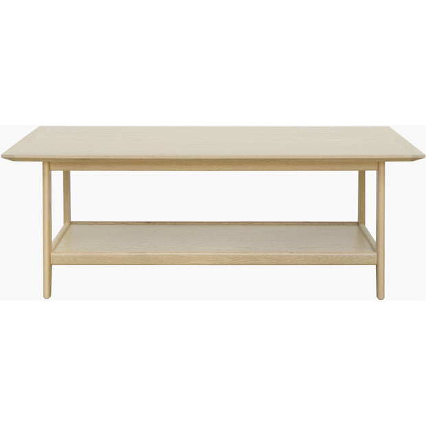 Surya Pryce Modern Natural Oak Wood Coffee Table