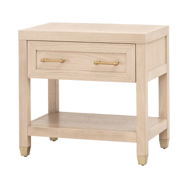 Essentials For Living Stella 1-Drawer Nightstand ~ Light Honey Oak