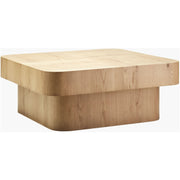 Surya Arquette Modern Natural Oak Coffee Table