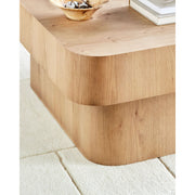 Surya Arquette Modern Natural Oak Coffee Table