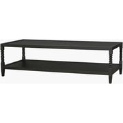 Surya Vansaar Modern Black Oak Coffee Table
