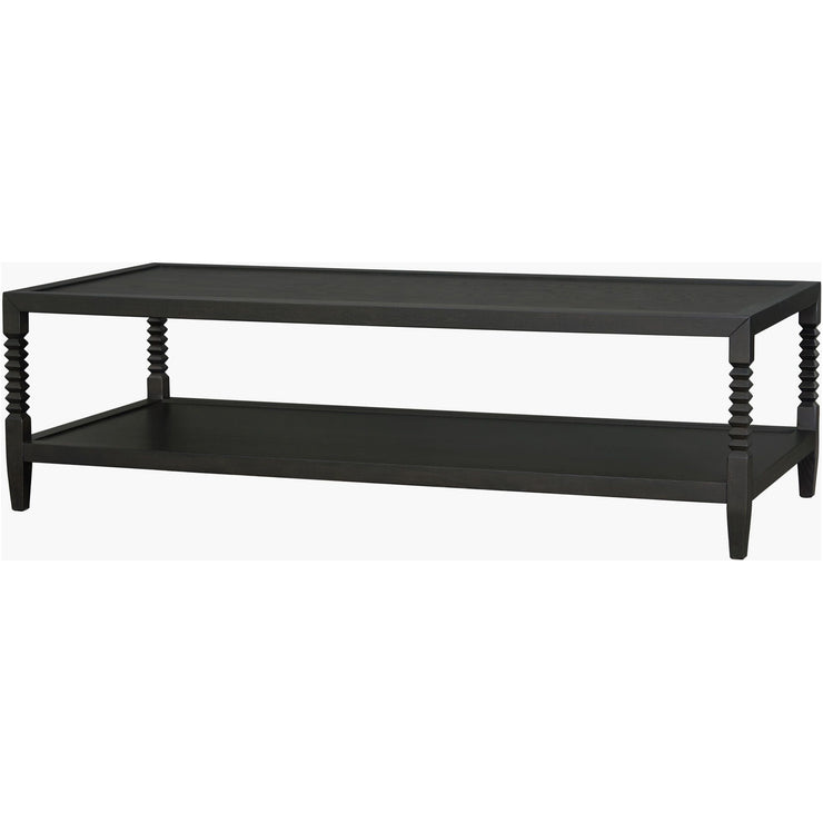 Surya Vansaar Modern Black Oak Coffee Table