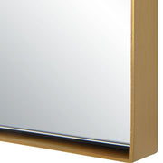 Uttermost Tordera Brass Sleek Steel Framed Arch Mirror