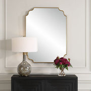 Uttermost Lennyn Antique Gold Leaf Traditional Mirror