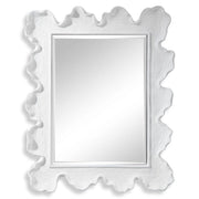 Uttermost Sea Coral Matte White Mirror