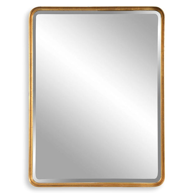 Uttermost Crofton Antique Brass Mirror