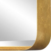 Uttermost Crofton Antique Brass Mirror