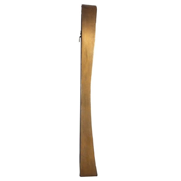 Uttermost Bradano Arch Antique Brass Mirror