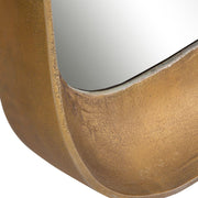 Uttermost Bradano Arch Antique Brass Mirror