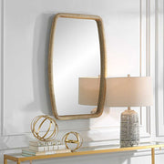 Uttermost Tiki Wooden Wrapped Rattan Mirror