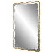 Uttermost Aneta Antique Gold Scalloped Edge Mirror