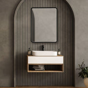 Uttermost Aramis Distressed Silver Leaf Rectangular Mirror