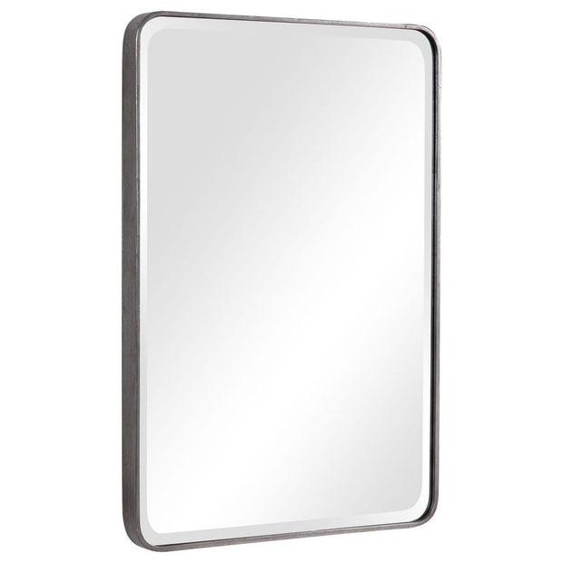 Uttermost Aramis Distressed Silver Leaf Rectangular Mirror