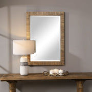 Uttermost Cape Natural Rattan Wrapped Mirror
