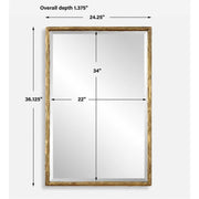 Uttermost Sutton Antique Gold Vanity Mirror
