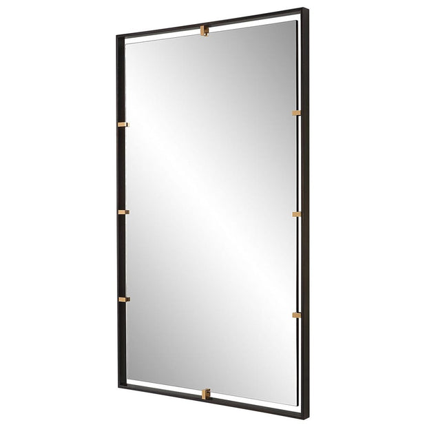 Uttermost Egon Iron Framed Bronze Mirror