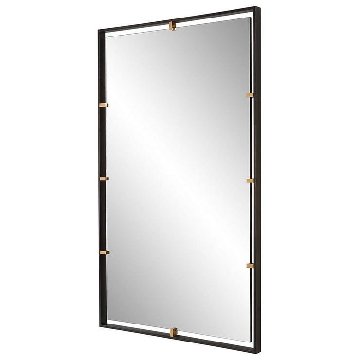 Uttermost Egon Iron Framed Bronze Mirror