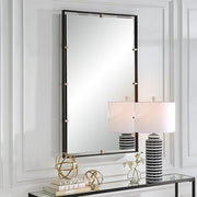 Uttermost Egon Iron Framed Bronze Mirror