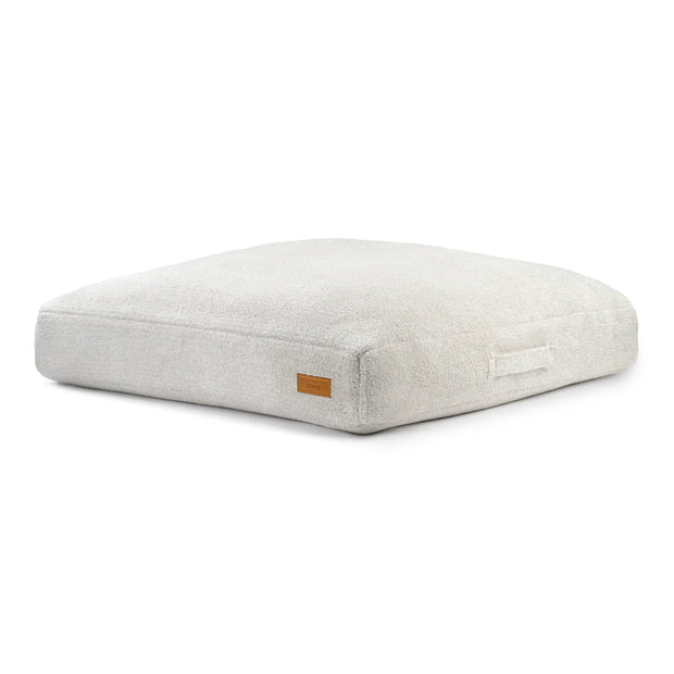 Kashwere Pet Pillow Bed ~ Heathered Kash-Cozy Ivory & Oyster Fleck Available in 2 Sizes
