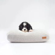 Kashwere Pet Pillow Bed ~ Heathered Kash-Cozy Ivory & Oyster Fleck Available in 2 Sizes