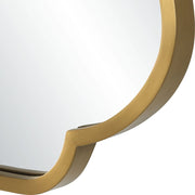 Uttermost Athena Stainless Steel Framed Mirror