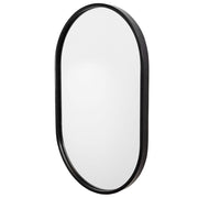 Uttermost Varina Sleek Satin Black Mirror