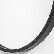 Uttermost Varina Sleek Satin Black Mirror