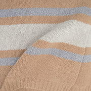 Kashwere Pet Blanket ~ Woodrow Striped Kash-Cozy Throw