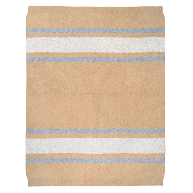 Kashwere Pet Blanket ~ Woodrow Striped Kash-Cozy Throw