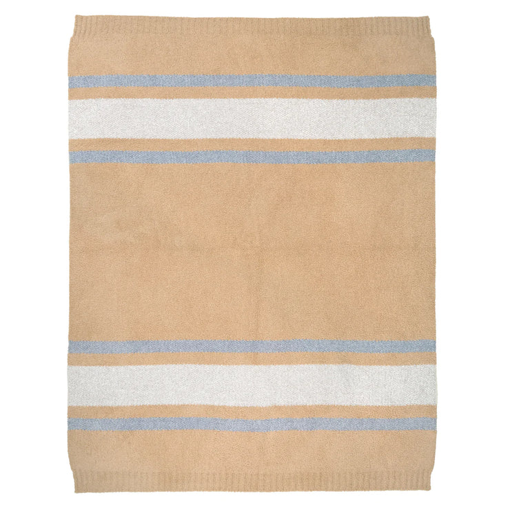 Kashwere Pet Blanket ~ Woodrow Striped Kash-Cozy Throw