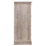 Essentials For Living Eden 5-Drawer High Chest~ Natural Gray Acacia