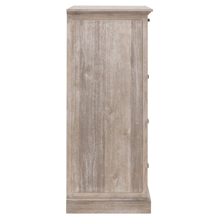 Essentials For Living Eden 5-Drawer High Chest~ Natural Gray Acacia