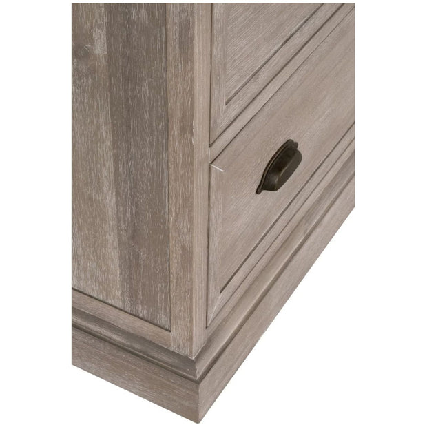 Essentials For Living Eden 5-Drawer High Chest~ Natural Gray Acacia