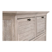 Essentials For Living Eden 5-Drawer High Chest~ Natural Gray Acacia