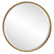 Uttermost Sutton Antique Gold Round Mirror