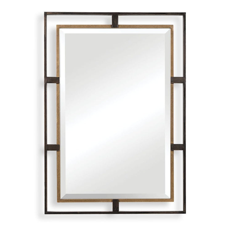 Uttermost Carrizo Rustic Bronze Iron Mirror