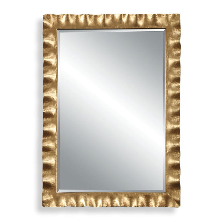 Uttermost Haya Antique Gold Scalloped Edge Mirror