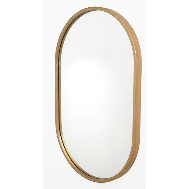 Uttermost Varina Oval Antique Gold Leaf Mirror