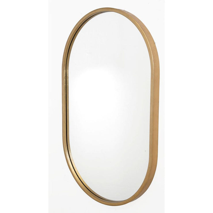 Uttermost Varina Oval Antique Gold Leaf Mirror