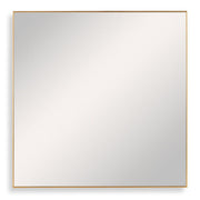 Uttermost Alexo Brushed Gold Square Mirror