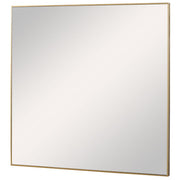 Uttermost Alexo Brushed Gold Square Mirror