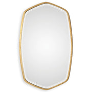 Uttermost Duronia Unique Shaped Antique Gold Leaf Mirror