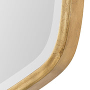 Uttermost Duronia Unique Shaped Antique Gold Leaf Mirror
