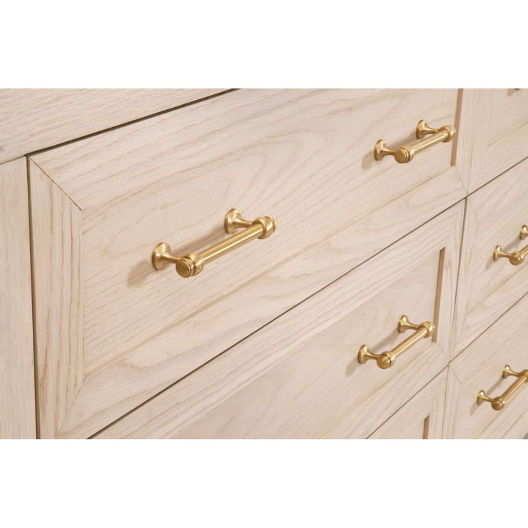 Essentials For Living Stella 6-Drawer Double Dresser ~ Light Honey Oak