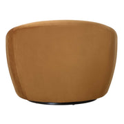 Uttermost DeSoto Hazelnut Velvet Swivel Chair