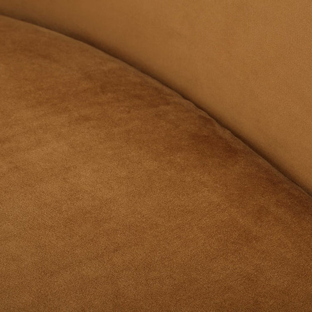 Uttermost DeSoto Hazelnut Velvet Swivel Chair